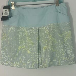 Adidas NWT Pull On Athletic Golf Tennis Skort Light Blue Size M